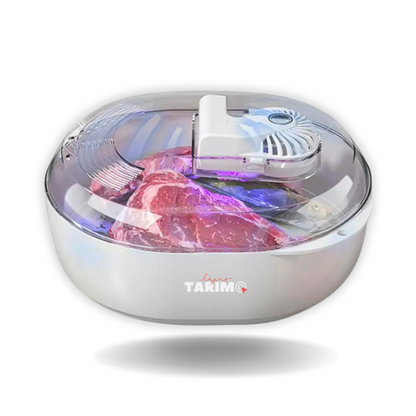 Máquina de Descongelar Rápido Thawer Max Tarimo -  Descongela Alimentos Rapidamente em Bandeja 360º 4 em 1 Portátil Sem Fio