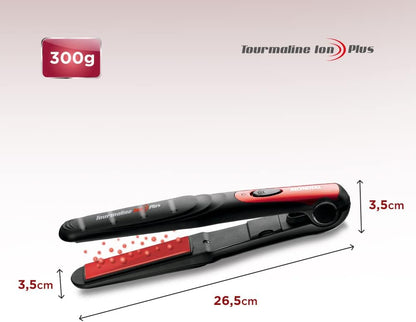 Prancha Alisadora Tourmaline Ion Plus, Mondial, Vermelho/Preto, 30W, Bivolt - P-11