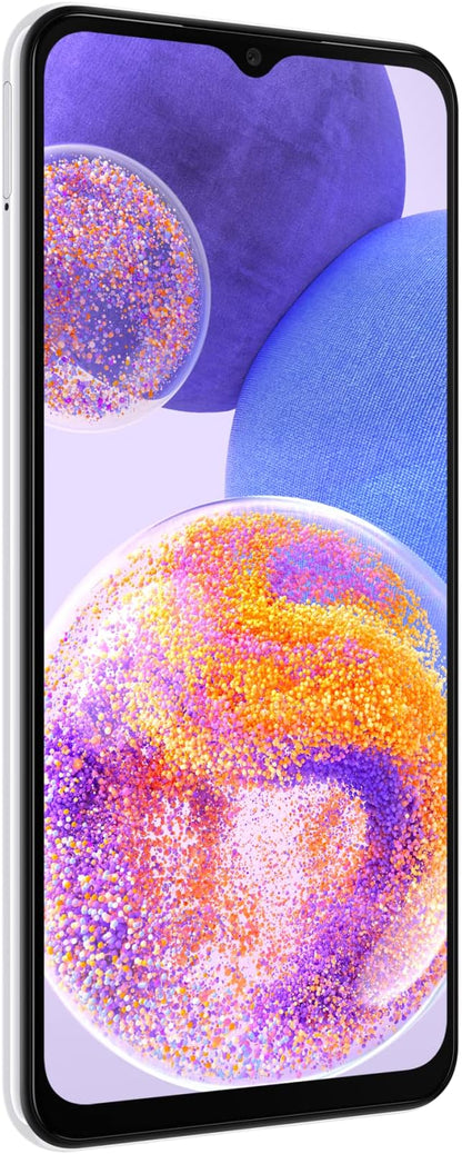 Smartphone Samsung Galaxy A23 128GB 4GB RAM bateria 5000mAh Câmera Quádrupla Traseira de 50MP - Branco