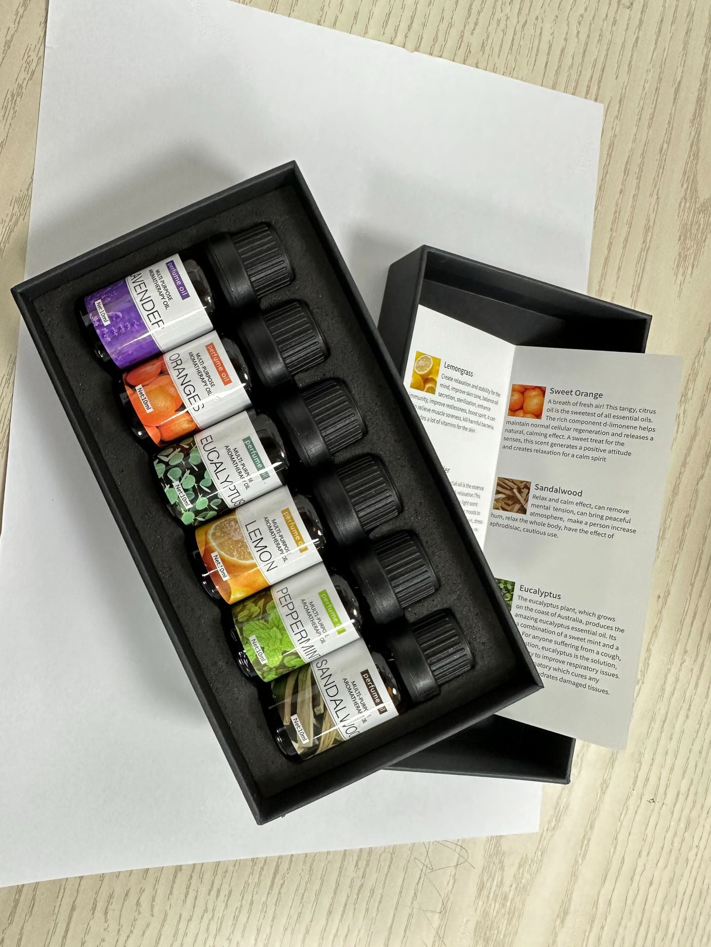 Kit Óleos Essenciais MORITA - 6 unidades