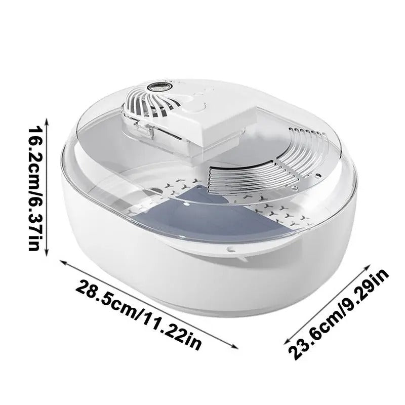 Máquina de Descongelar Rápido Thawer Max Tarimo -  Descongela Alimentos Rapidamente em Bandeja 360º 4 em 1 Portátil Sem Fio