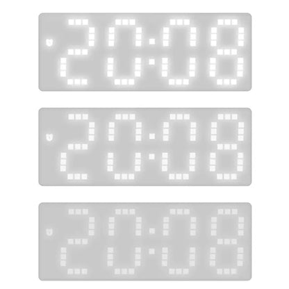 Relógio Despertador LED Eletrônico Brilho Ajustável