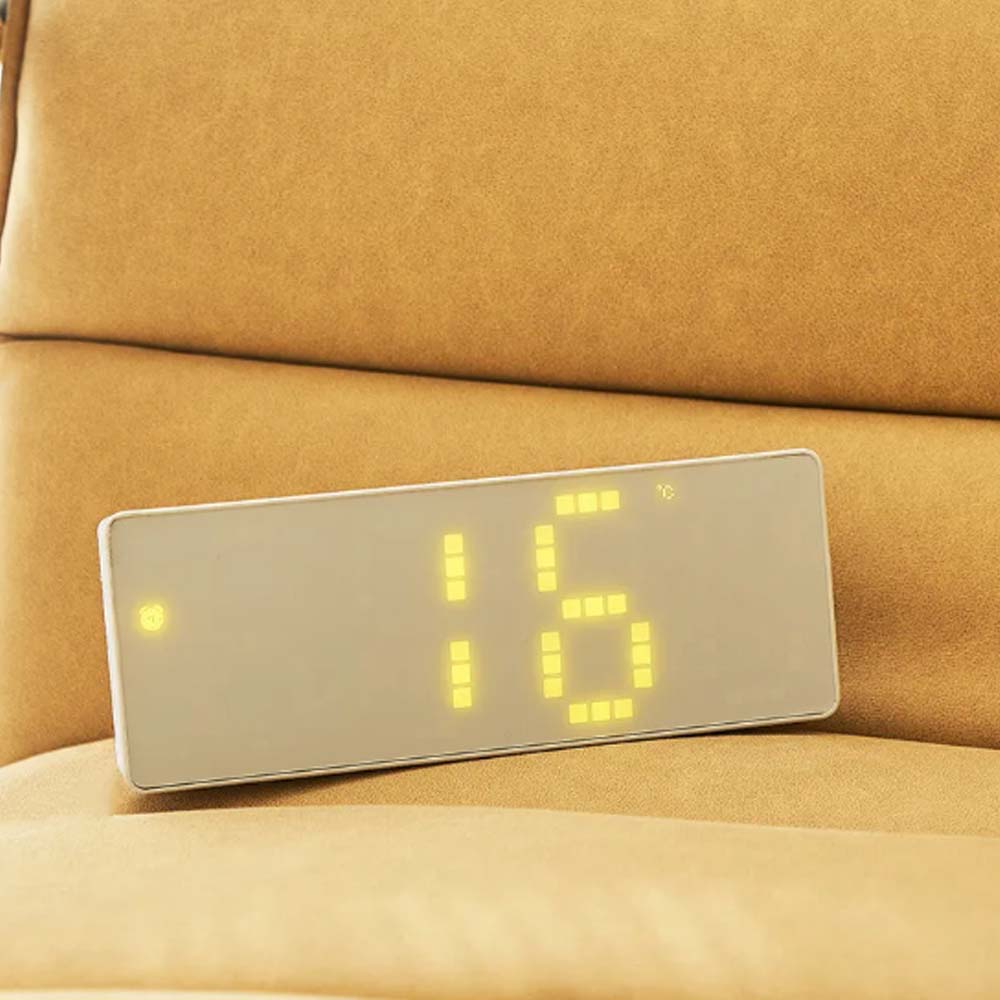 Relógio Despertador LED Eletrônico Brilho Ajustável