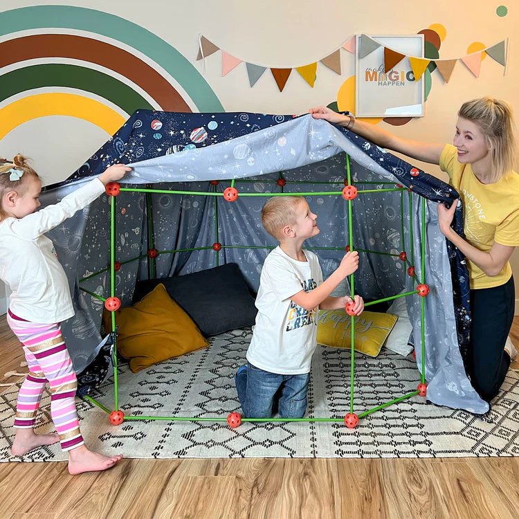 Kit de Construção Magical Fort Tenda + Brindes