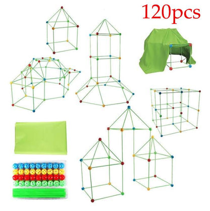 Kit de Construção Magical Fort Tenda + Brindes