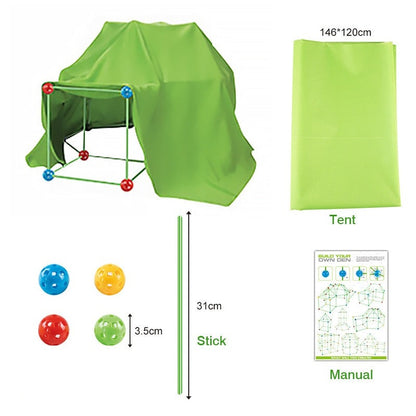 Kit de Construção Magical Fort Tenda + Brindes