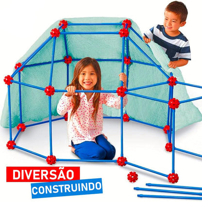 Kit de Construção Magical Fort Tenda + Brindes