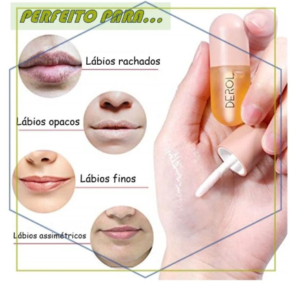 Lip Up Gloss - Preenchimento Labial Instantâneo - Fengari Express