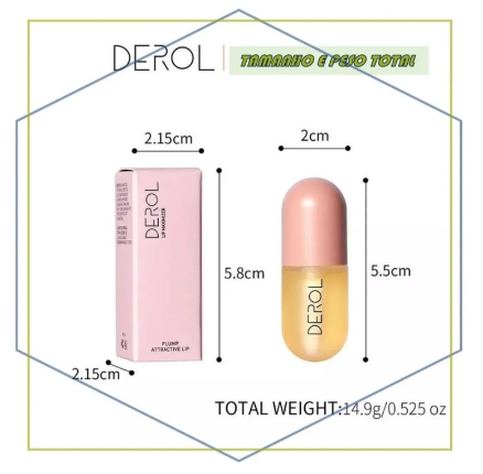 Lip Up Gloss - Preenchimento Labial Instantâneo - Fengari Express