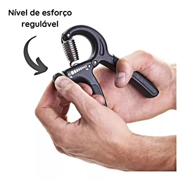 Hand Grip - Fortalecedor de Braços Resistente e Regulável 10 a 60kg - Fengari Express