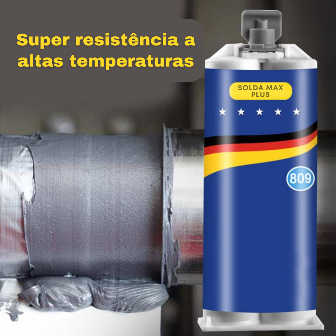 Solda Max Plus 2.0 - Super Cola Reparadora Mágica 2 em 1 - Fengari Express