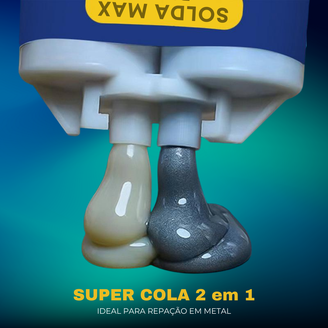 Solda Max Plus 2.0 - Super Cola Reparadora Mágica 2 em 1 - Fengari Express