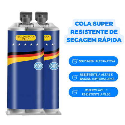 Solda Max Plus 2.0 - Super Cola Reparadora Mágica 2 em 1 - Fengari Express