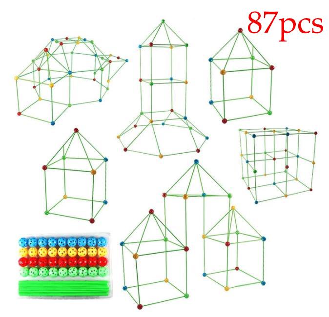 Kit de Construção Magical Fort Tenda + Brindes
