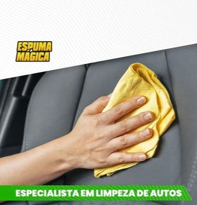 Spray de Espuma Mágica Pro Max™ - Remove Manchas, Multiuso com Limpeza Profunda + BRINDE EXCLUSIVO - Fusion Express