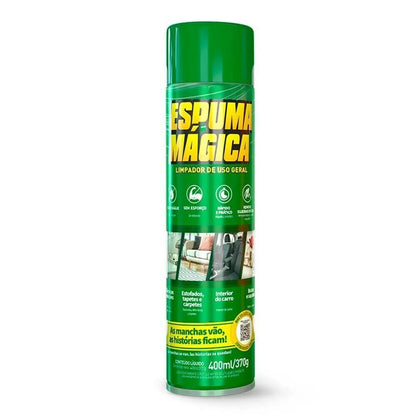 Spray de Espuma Mágica Pro Max™ - Remove Manchas, Multiuso com Limpeza Profunda + BRINDE EXCLUSIVO - Fusion Express