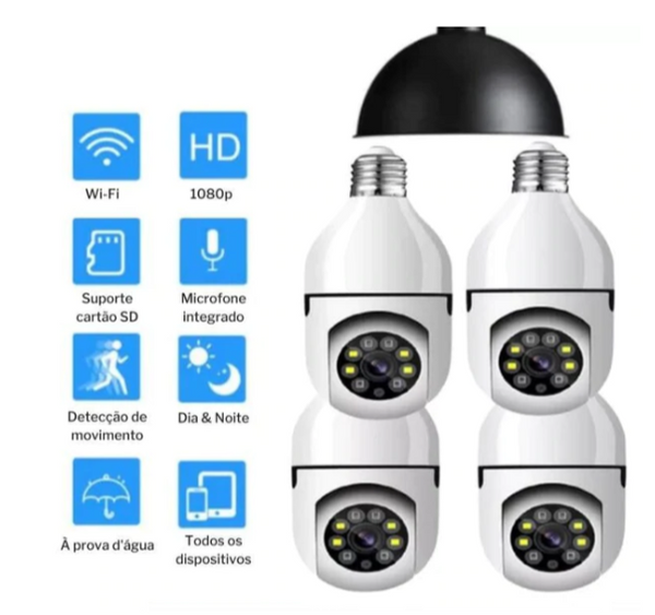 Smart Câmera MaxPro - Câmera Inteligente WiFi FULL HD - Fengari Express